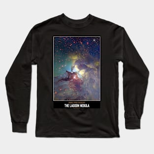 High Resolution Astronomy The Lagoon Nebula Long Sleeve T-Shirt